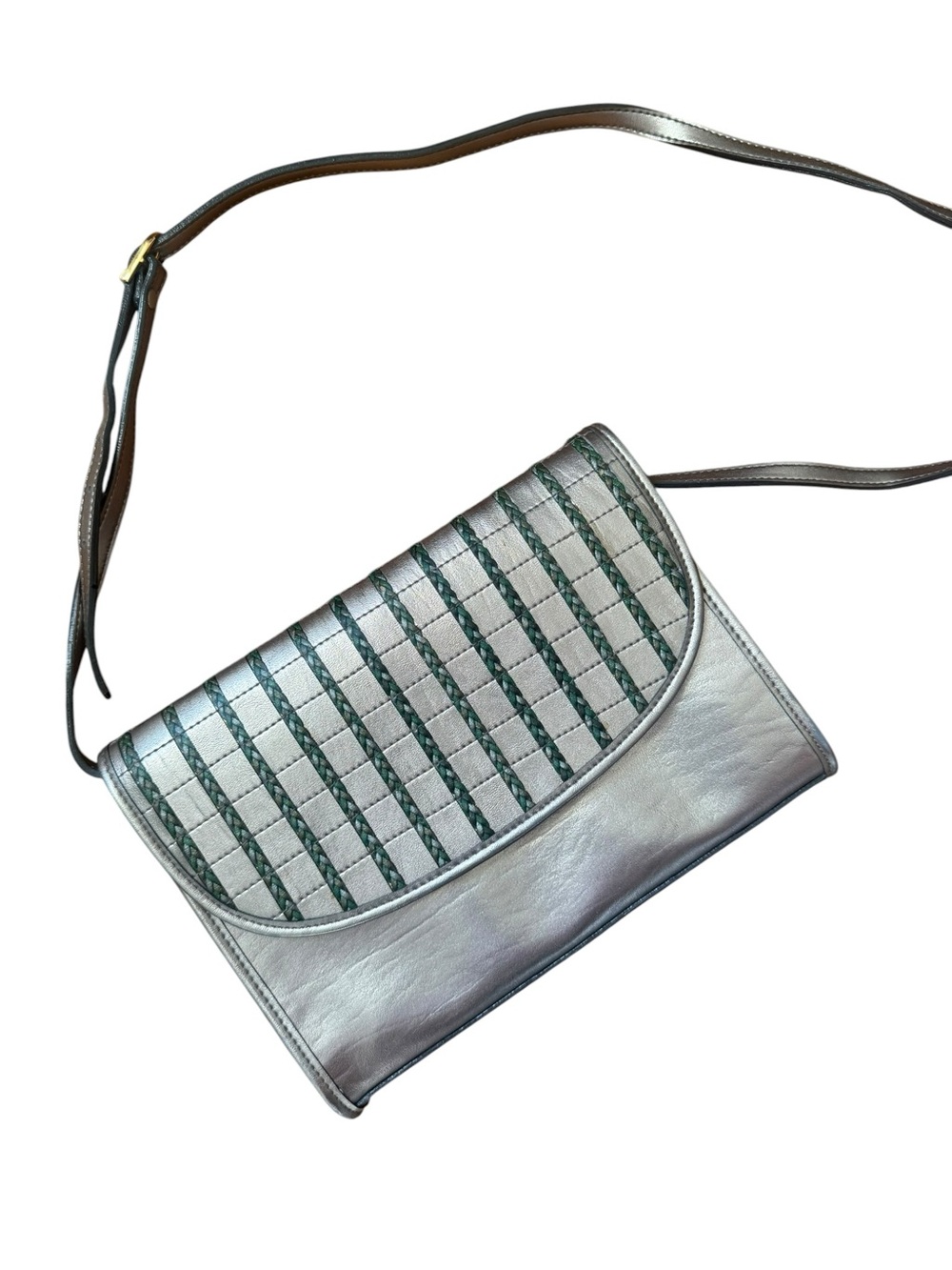 Vintage Silver Festival Crossbody Purse - Picture 3 of 8